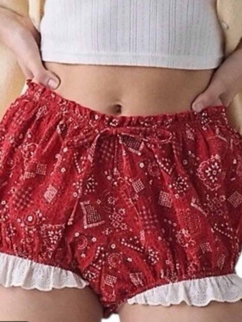 Urban Outfitters bandana Bloomer Shorts
